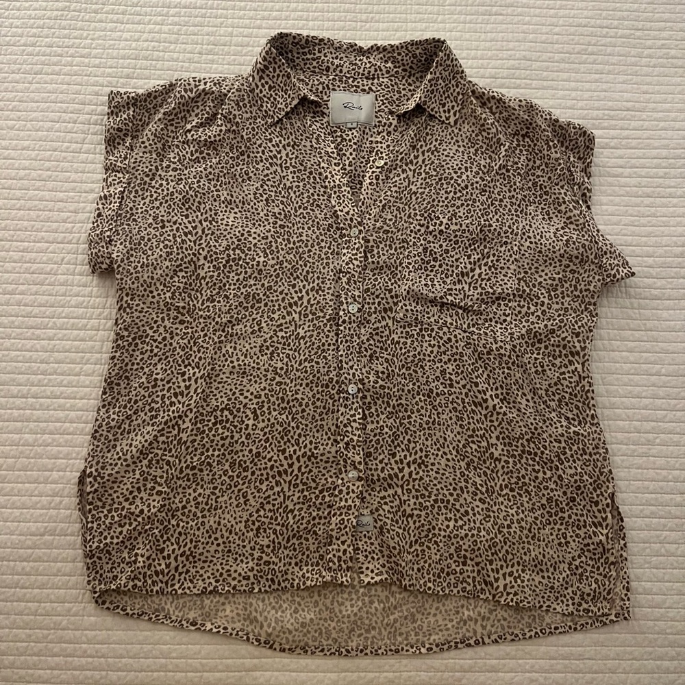 Rails Cheetah Print Sleeveless Top - Size S - image 1